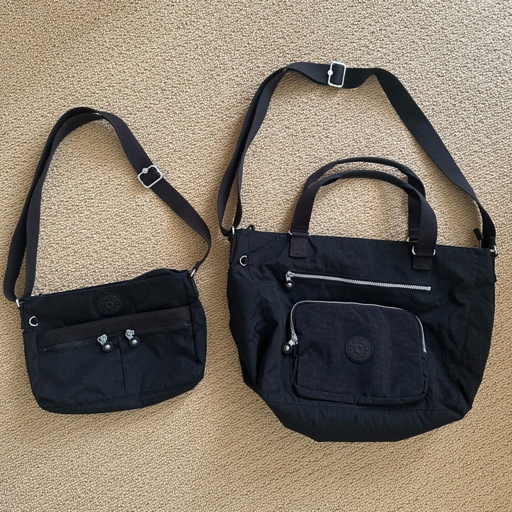 Kipling Black Shoulder Bag Set - image 1